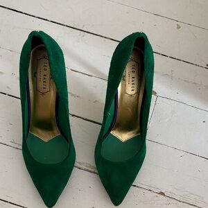 Ted Baker Emerald Green Heels